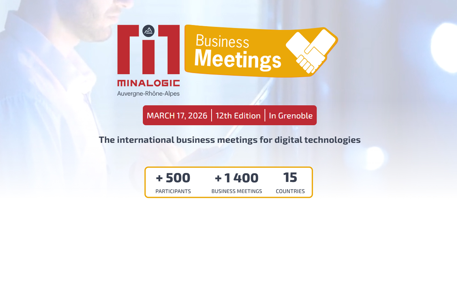 Minalogic Business Meetings visual english