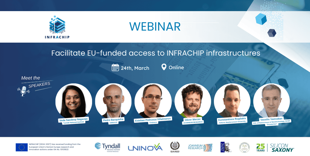 Webinar INFRACHIP Slide mit Speakers