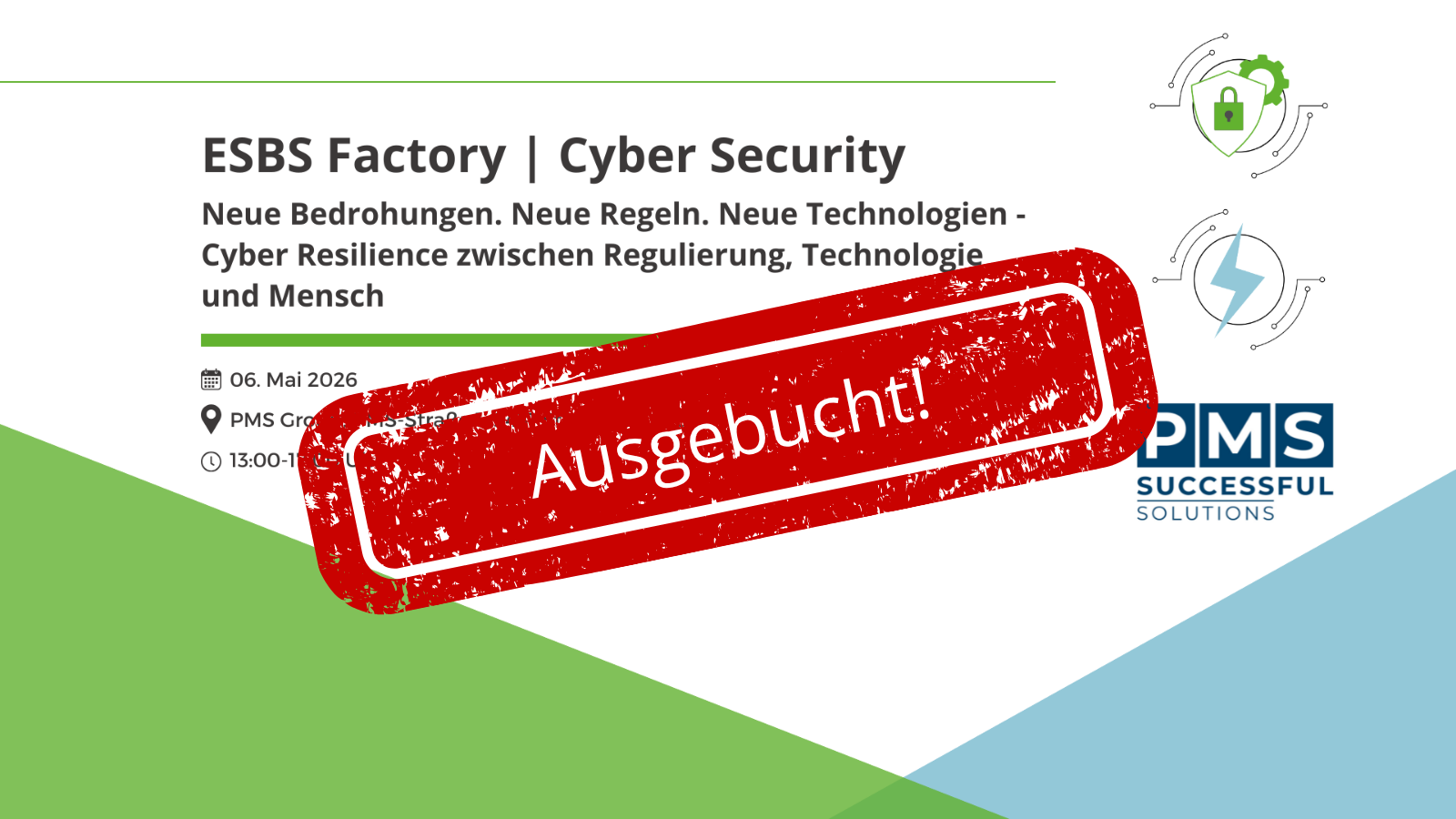 ESBS Factory ausgebucht