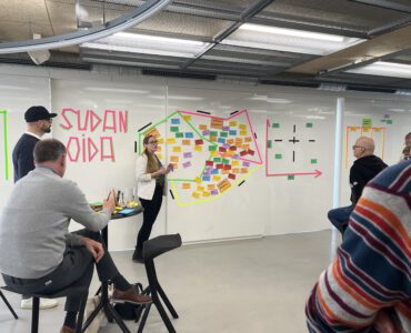 Erklärung der Inhalte von einer Workshop-Teilnehmerin