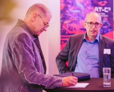 Robert Gfrerer am Stand